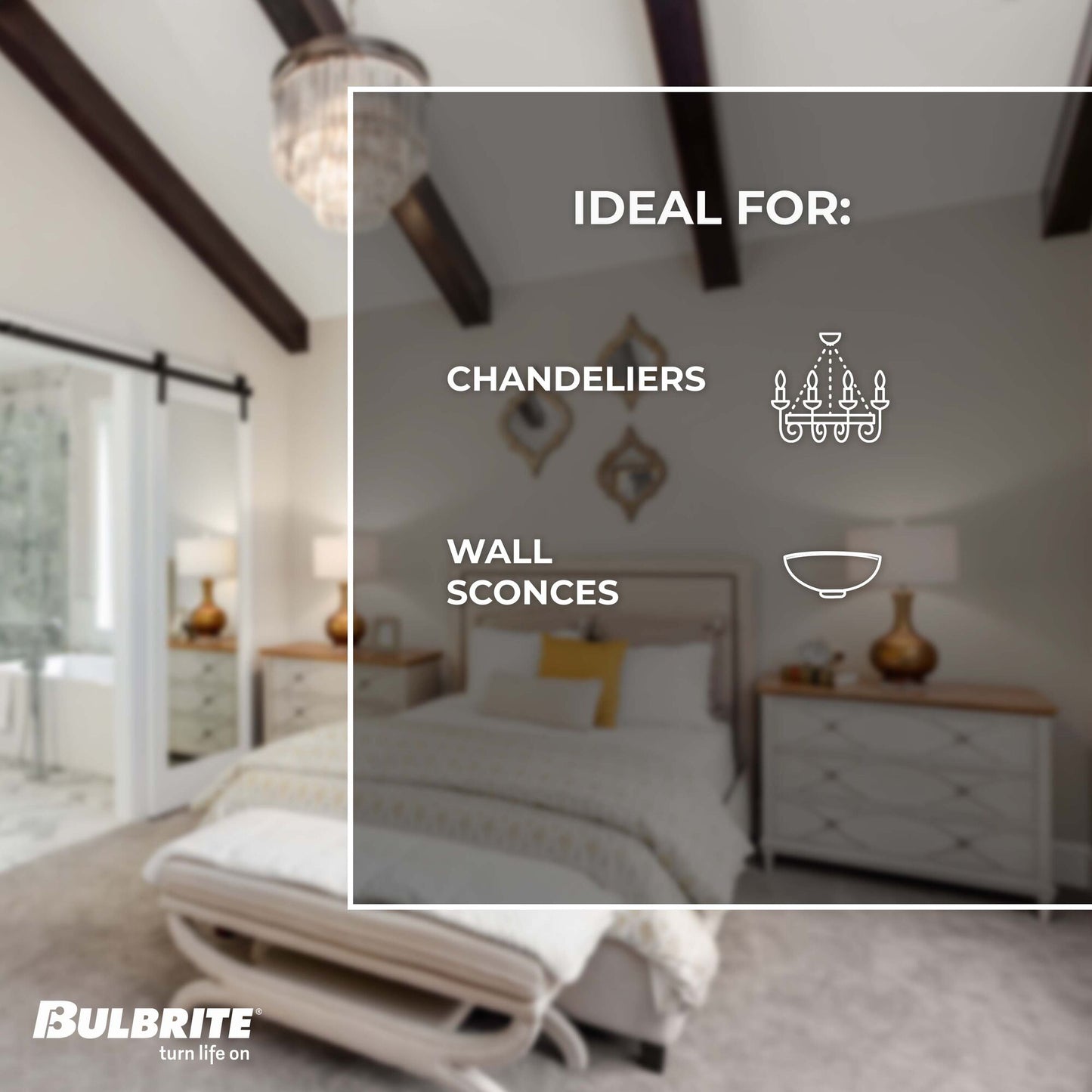 BULBRITE LED T9 MEDIUM SCREW (E26) 4W FULLY COMPATIBLE DIMMING FILAMENT LIGHT BULB 2700K/WARM WHITE 40W INCANDESCENT EQUIVALENT 2PK (776881)