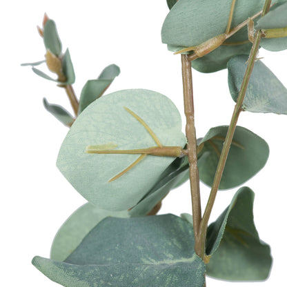 Vickerman 27" Artificial Green Eucalyptus Spray. Includes 3 sprays per pack.