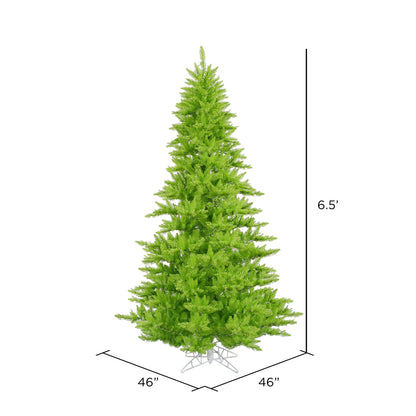 Vickerman 6.5' Lime Fir Artificial Christmas Tree Unlit