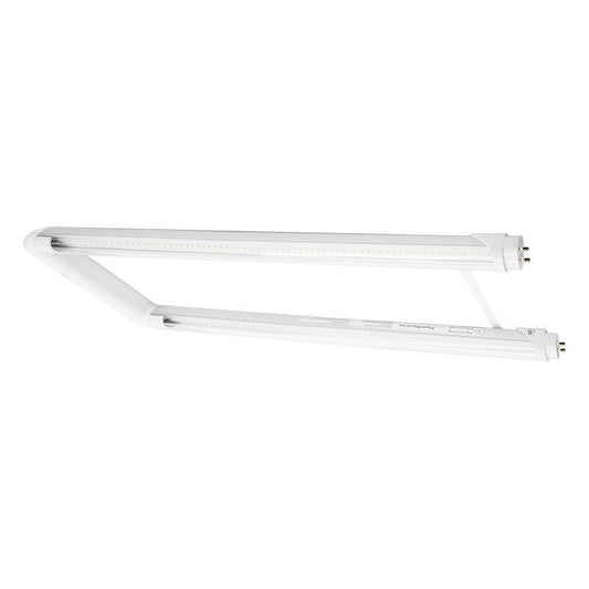 Westgate LED T8 U Shape 2Ft, Work 3 Ways, 100-277 AC,  15W,  1380~1500 Lumens, 4100K, 26X600MM, Ul,Clear , DLC Listed, Commercial Indoor Lighting, 15W, 2100 Lumens, 4100K, Clear Finish