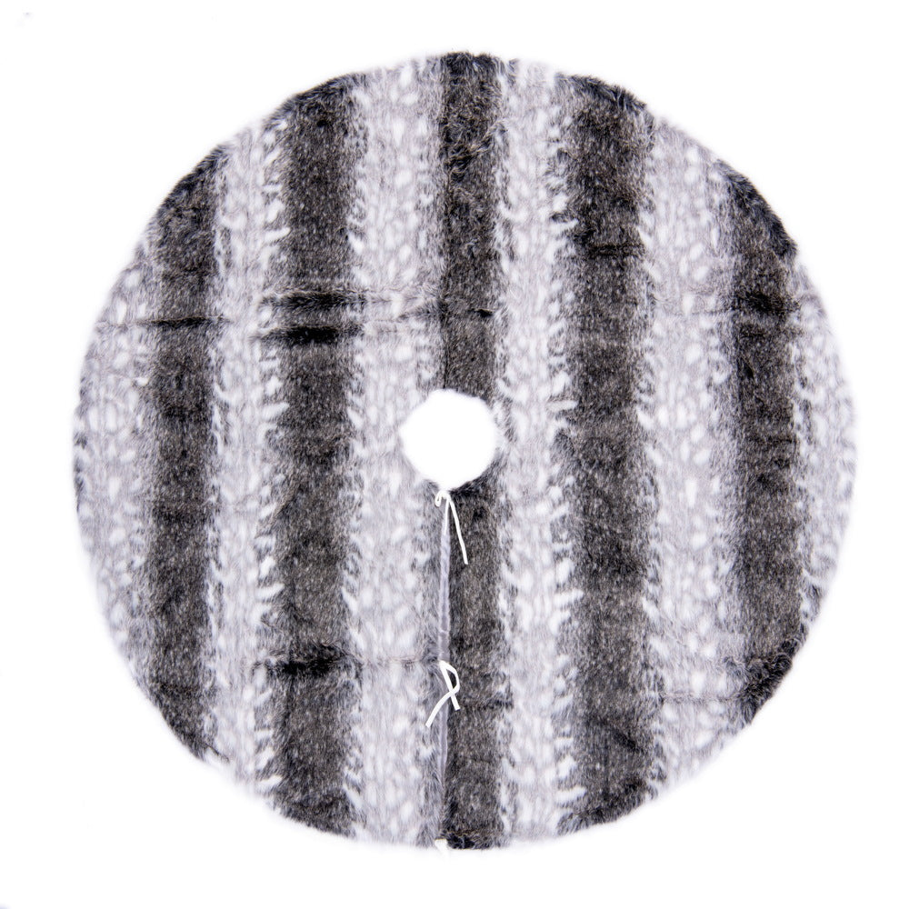 Vickerman 72" Arctic Faux Fur Tree Skirt