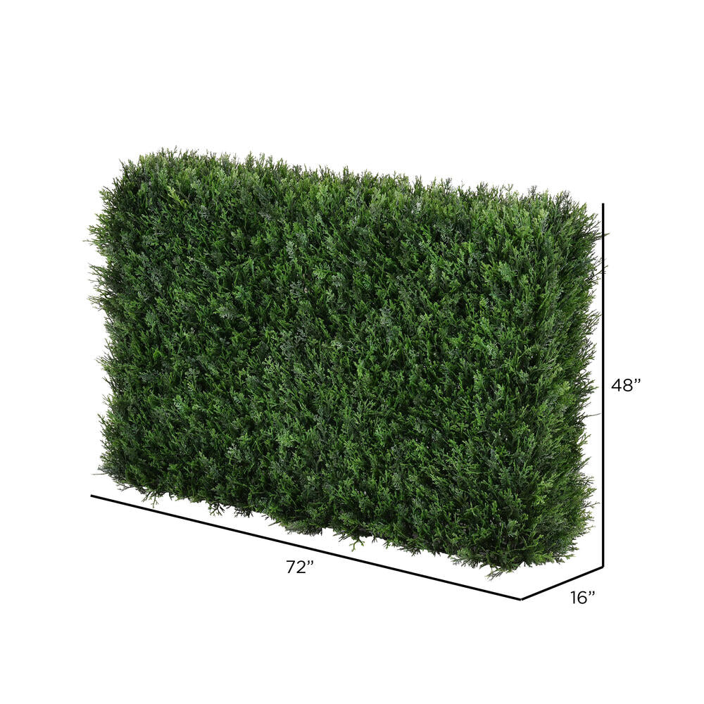 Vickerman 72" Artificial Cedar Hedge.