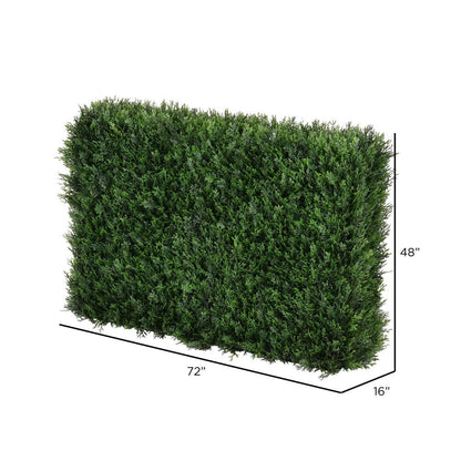 Vickerman 72" Artificial Cedar Hedge.