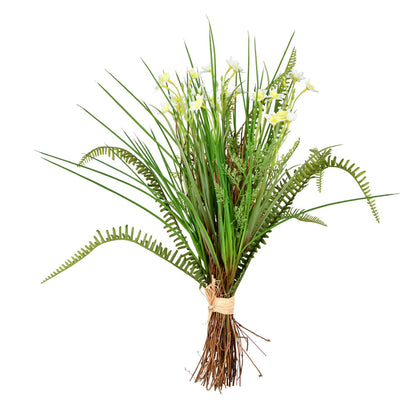 Vickerman 19" Artificial Daffaodil Bush.