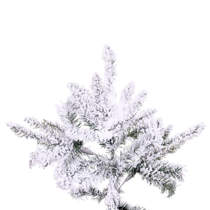 Vickerman 9' Flocked Utica Fir Artificial Christmas Tree Unlit