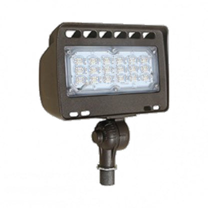 Westgate LED Architectural Flood Lights LF4 Series 120V-277V, Outdoor Lighting, 30W, 4050 Lumens, 5000K, Bronze 0~10V Dimmable