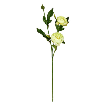 Vickerman 16" Artificial Lime Peony Spray. Includes 6 sprays per pack.