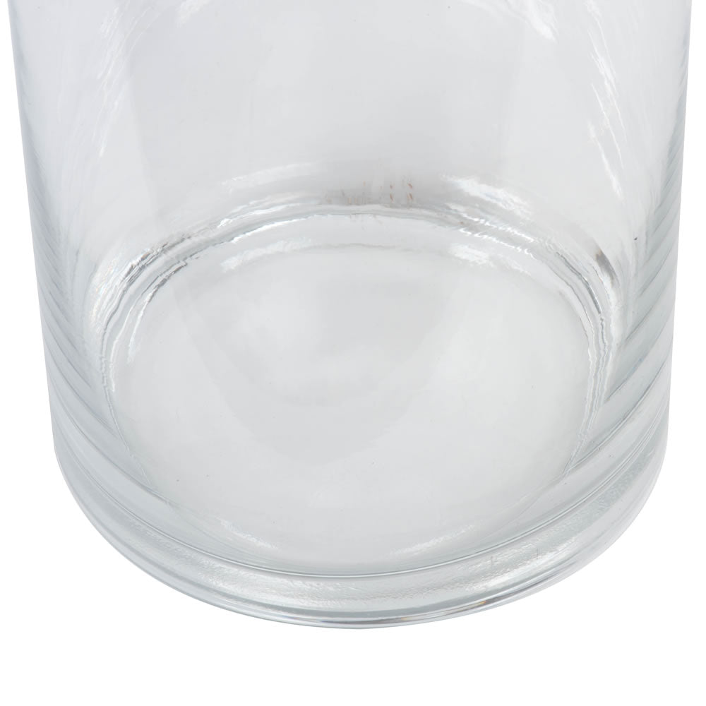 Vickerman 14" Clear Cylinder Glass Container