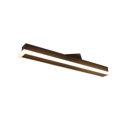 ASD Lighting LED Outdoor Wall Sconce Narrow design 24" 18W 120-277V RGBW SMART CCT Selectable 2700-6500K-RGB Dimmable Black ETL