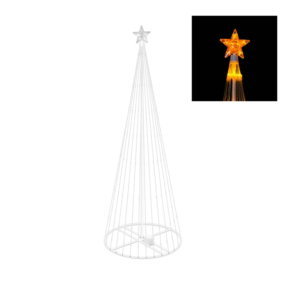 Vickerman 4' Christmas Show Tree with 152 Gold LED Lights