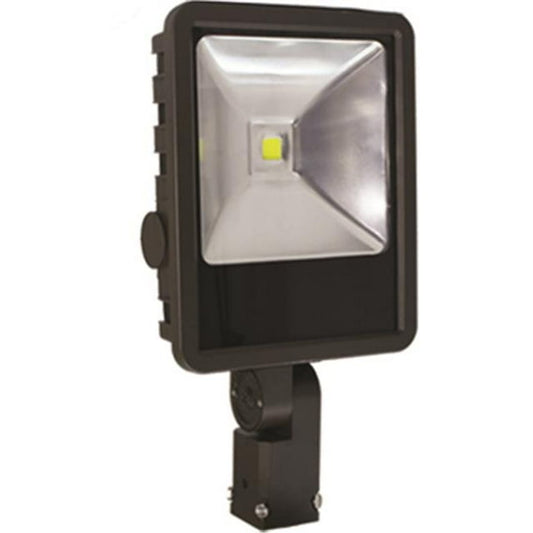 Westgate LED Flood Light 120-277, 120W, IP65, High Lumen, 3500 Warm White, With Slip Fitter, Final Production, 120W, 10000 Lumens, 3000K, Dark Bronze Finish