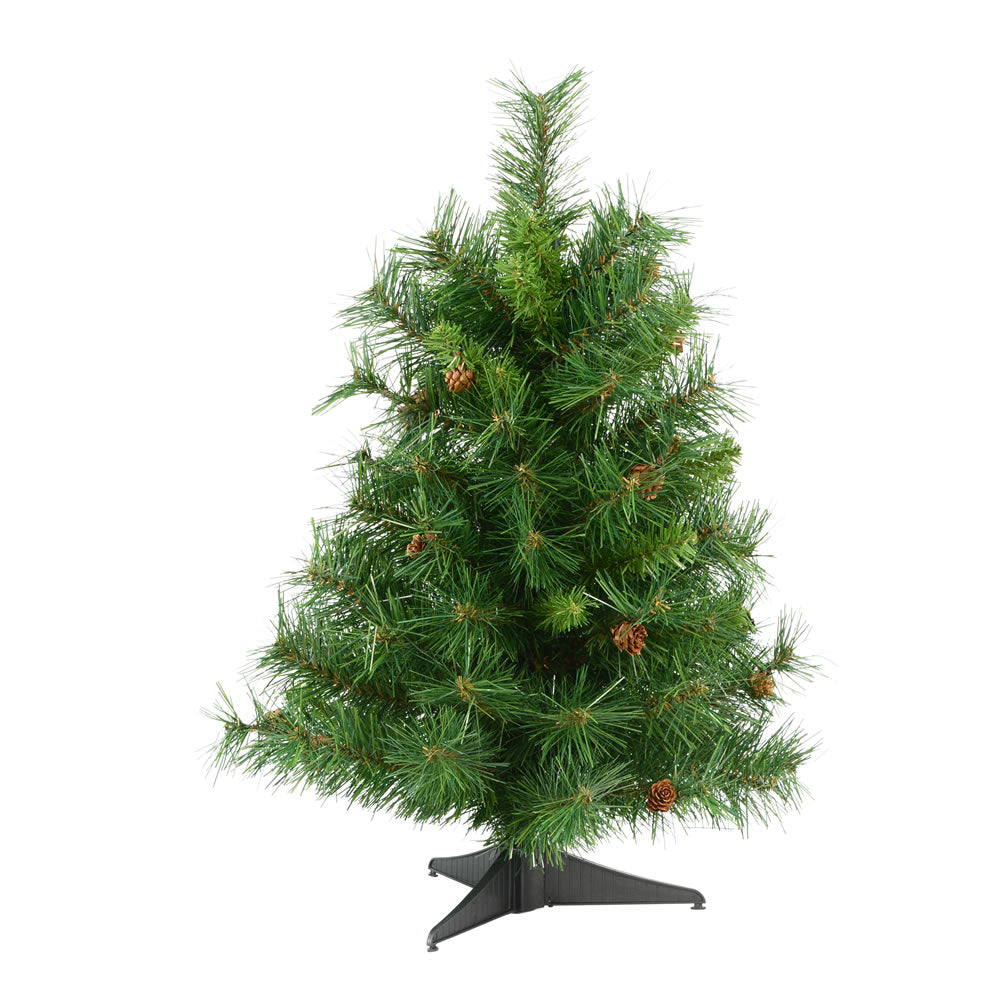 Vickerman 24" Cheyenne Pine Artificial Christmas Tree Unlit