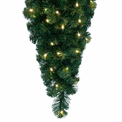 Vickerman 60" Grand Teton Pre-Lit Artificial Christmas Teardrop Warm White LED Lights.