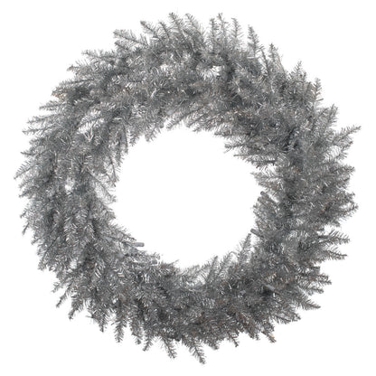 Vickerman 60" Silver Fir Artificial Christmas Wreath Unlit