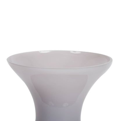 Vickerman 9" Crystal Gray Gourd Glass Container