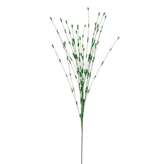 Vickerman 36" Green Berry Glitter Spray 6 per bag.