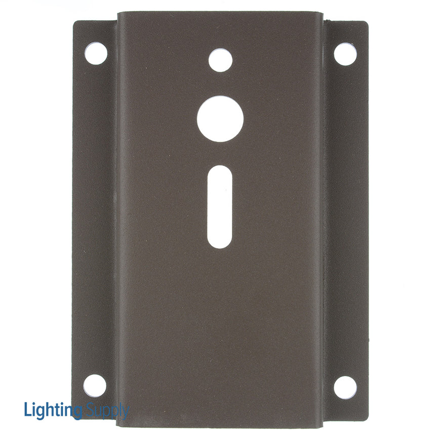 Westgate Wall-Mounting Plate For LF3 And LF3-HL Series, Outdoor Lighting, Dark Bronze Finish