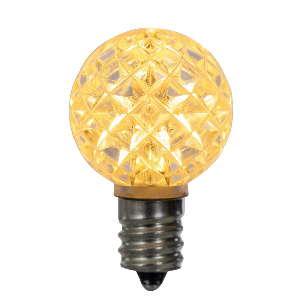 Vickerman G30 LED Warm White Replacement Bulb package of 25