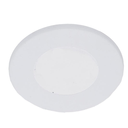 Westgate 12V Slim Puck Light, ETL, 3000K, White, Undercabinet Lighting, 2W, 120 Lumens, 3000K, White Finish, TRIAC Dimming