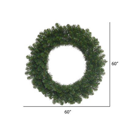 Vickerman 60" Grand Teton Double Sided Artificial Christmas Wreath Unlit