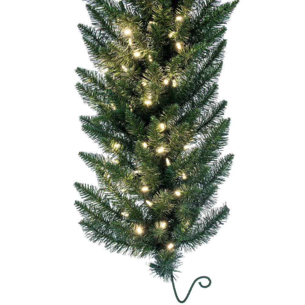 Vickerman 9' Camdon Fir Artificial Christmas Garland Warm White LED Mini Lights