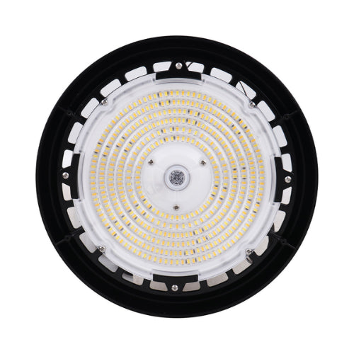 Euri Lighting EUHB-240W3000sw Commercial LED 200/220/240 Watt UFO High Bay 3 Color and 3 Wattage Selectable IP65 Protection Dimmable