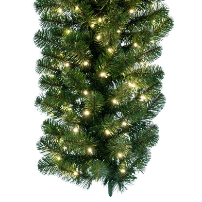 Vickerman 9' x 24" Oregon Fir Artificial Christmas Garland Warm White LED Lights