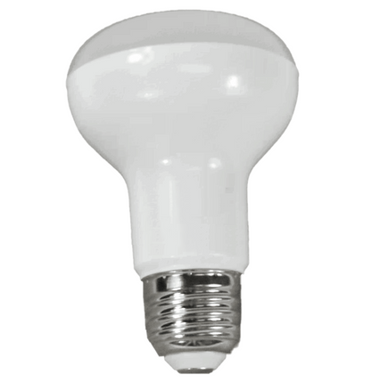 Damar R20 LED Flood Light Bulb 7.5W 525 Lumen E26 Medium Base 5000K Bright White for Office Home Recessed and Track Lighting Ceiling 120V 120° Beam Angle White Finish Pack of 6