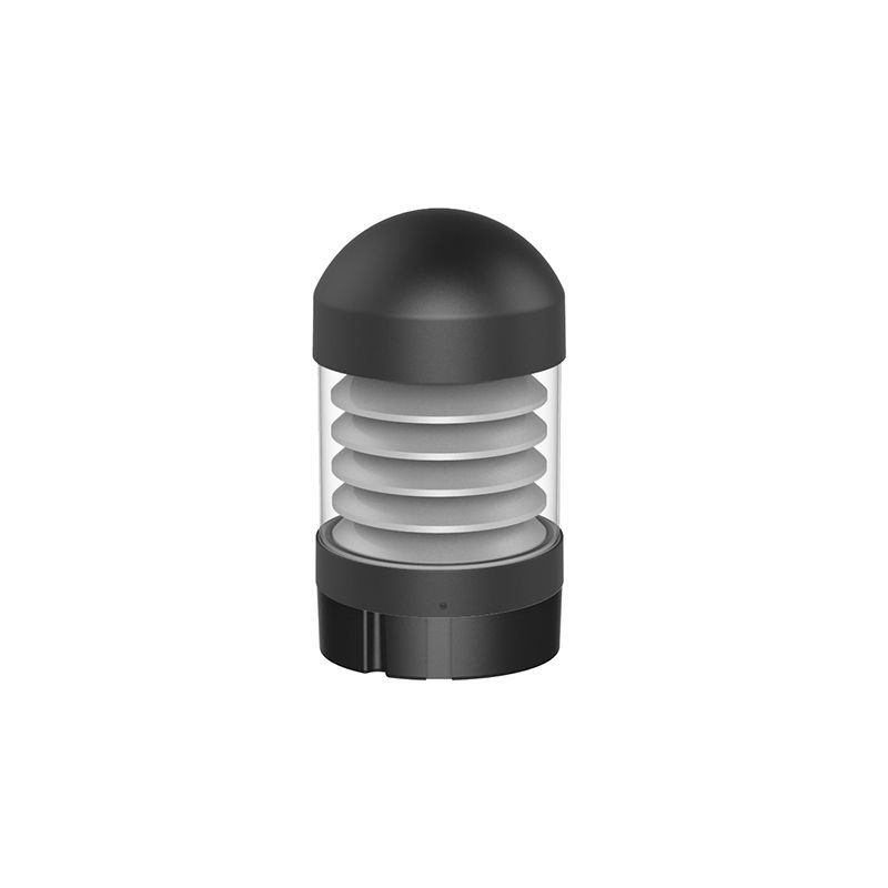 Westgate G2 Bollard Head Model 107D Select 24/19/14W 30/40/50K, Bk, Outdoor Lighting, 14W/19W/24W, 125 Lumens/W, 30K/40K/50K, Black Finish, 0-10V