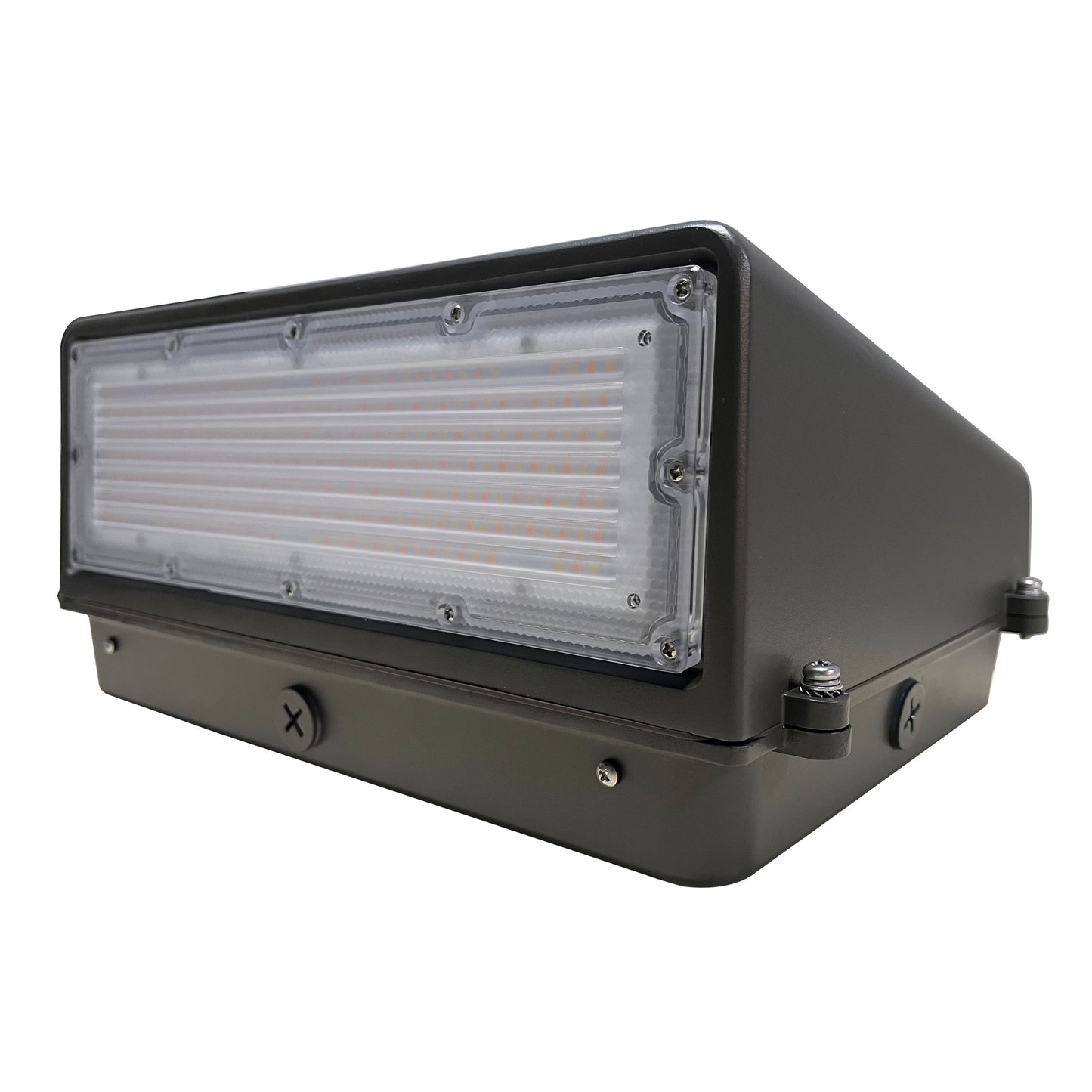 ASD Lighting LED Full cutoff Wallpack 50/60/80W 120-277V 0-10V Dimmable 145Lm/W 3000/4000/5000K Bronze UL DLC Premium