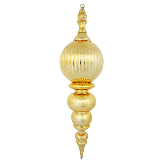 Vickerman 28" Gold Shiny Finial Ornament