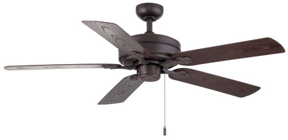 Wind River Fans Courtyard Outdoor Textured Brown 52 Inch Ceiling Fan, 3 Speed, 26 Watts, 120V