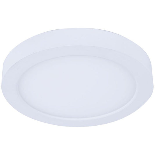 Westgate Builder Series 5In Composite Flush-Mount 9W 5Cct E26, Residential Lighting, 9W, 650 Lumens, 27K/30K/35K/40K/50K, White Finish, TRIAC Dimming