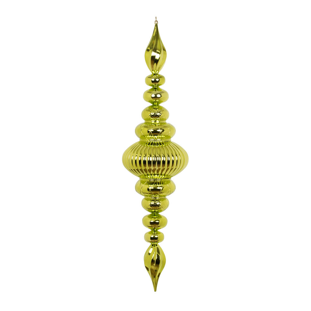 Vickerman 41" Lime Shiny Finial Ornament