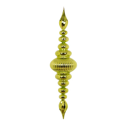 Vickerman 41" Lime Shiny Finial Ornament