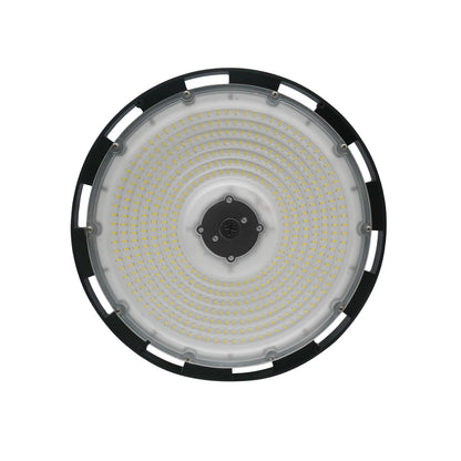 ASD Lighting Q-base LED UFO High Bay 150W 5000K High Voltage Dimmable Black UL DLC Premium