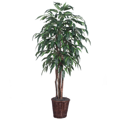 Vickerman 6' Artificial Mango Executive Rattan Basket