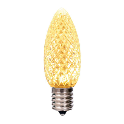 Vickerman C9 LED Warm White Faceted Replacement Bulb bag of 25