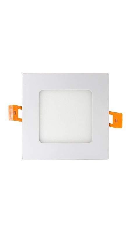 Westgate 4"" Square Multi-Color Temp. Slim Recessed Light, 9W, 630 Lumens, 2700K 3000K 3500K 4000K 5000K, Residential Lighting, 9W, 630 Lumens, 27K/30K/35K/40K/50K, White Finish, TRIAC 10-100%