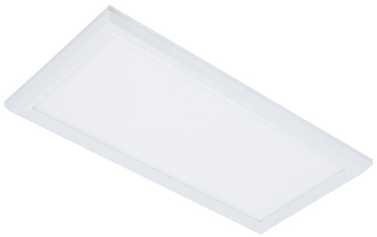 Westgate Internal-Driver LED SurFace Mount Panels, (1X4 & Larger Can Be Recess Mounted), Commercial Indoor Lighting, 25W, 2500 Lumens, 5000K, White Finish, 0~10V Dimmable