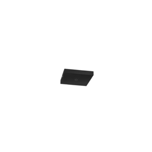 Westgate 2In Square Non-Powerfeed Side Canopy Conversion Kit - Black, Commercial Indoor Lighting