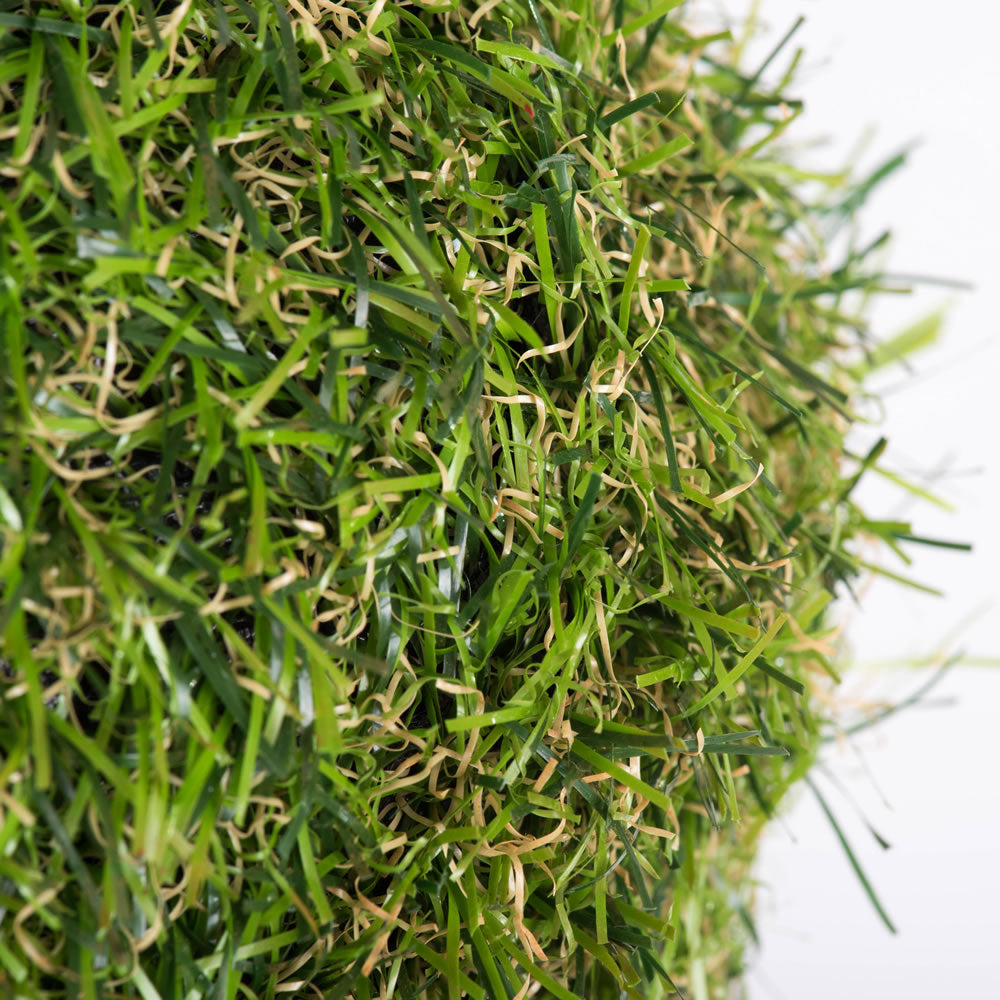 Vickerman 5.5" Artificial Green Grass Ball Set of 4