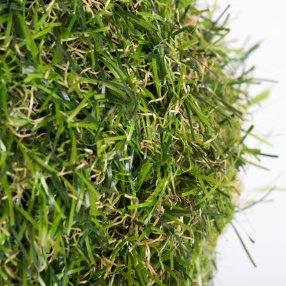 Vickerman 5.5" Artificial Green Grass Ball Set of 4