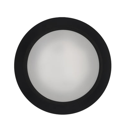 Bulbrite 773278 25-Watt LED 10" Disc, 3000K, 2000 Lumens, Black Finish