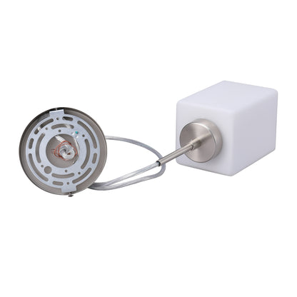 ASD Lighting Mini-Pendant 1xE26 60W 120V Satin Nickel ETL