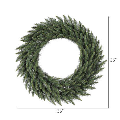 Vickerman 36" Camdon Fir Artificial Christmas Wreath Unlit