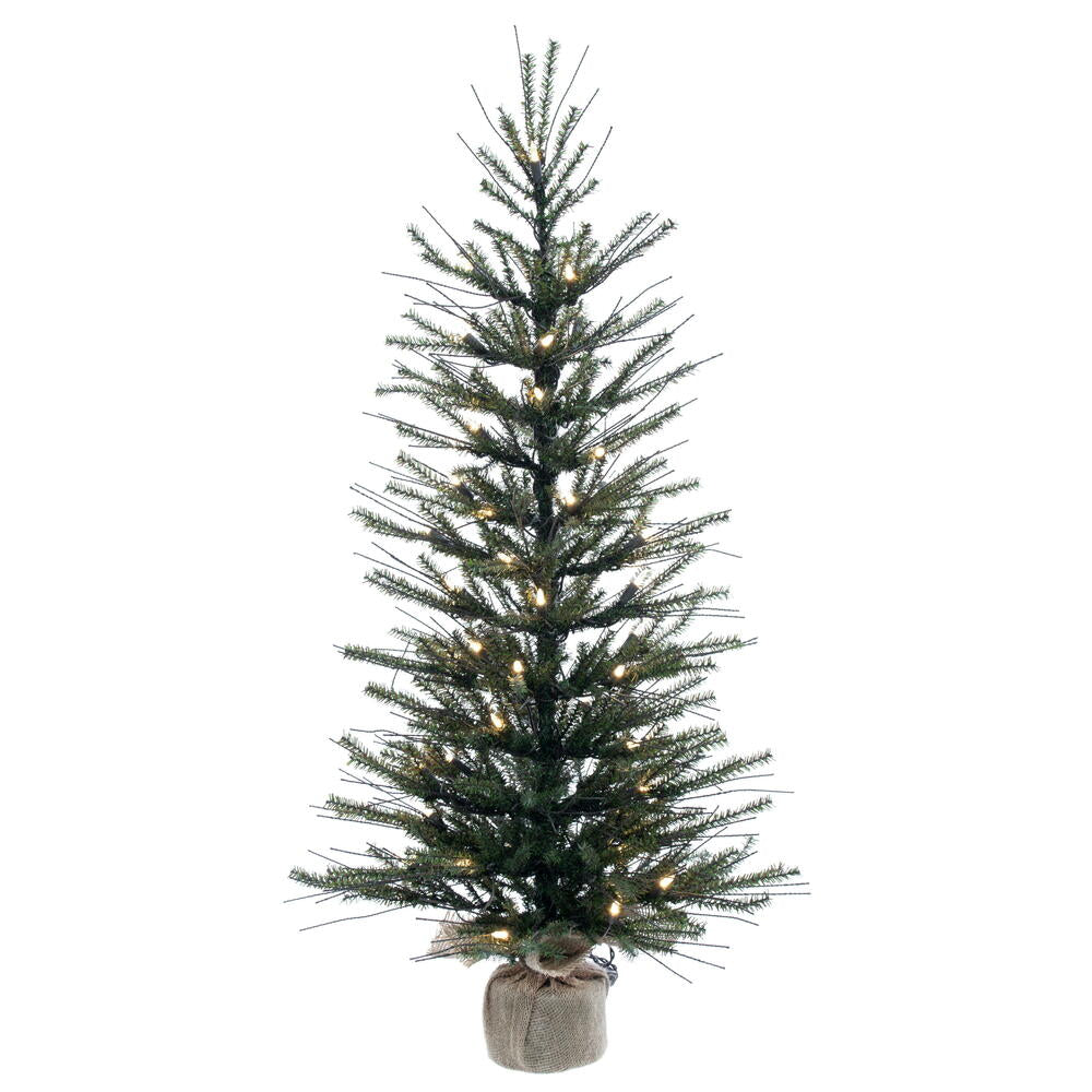 Vickerman 36" Vienna Twig Artificial Christmas Tree Warm White Dura-lit LED Lights