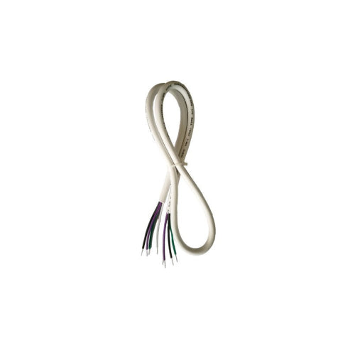 Westgate White Cord.SJTW 18 AWG 5-Conduct Roll Of 10Ft, Commercial Indoor Lighting