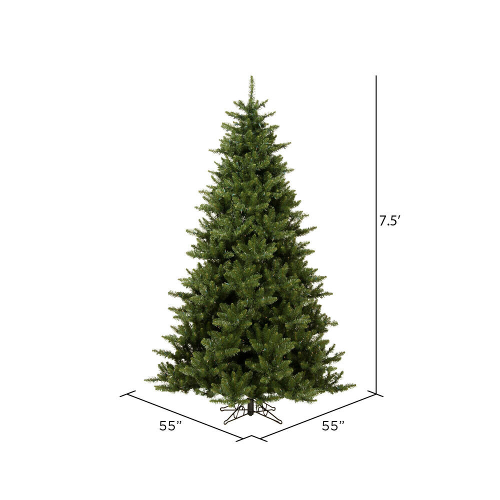 Vickerman 7.5' Camdon Fir Artificial Christmas Tree Unlit