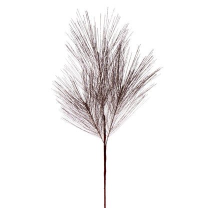 Vickerman 24" Artificial Champagne Metallic Pine Needle Christmas Spray 2 sprays per pack.